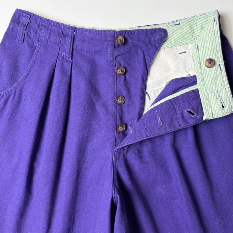 90s 旧タグ 91年製 Patagonia コットン バギーズ ショート パンツ 10