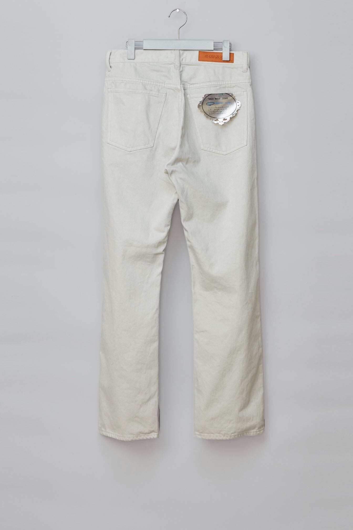 タグ付未使用24ss MASUBOYS STRAIGHT JEANS 44 24SS】MASU 