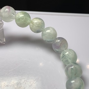 7.グラデーションタイプ♪エンジェルフェザーフローライトブレスレット