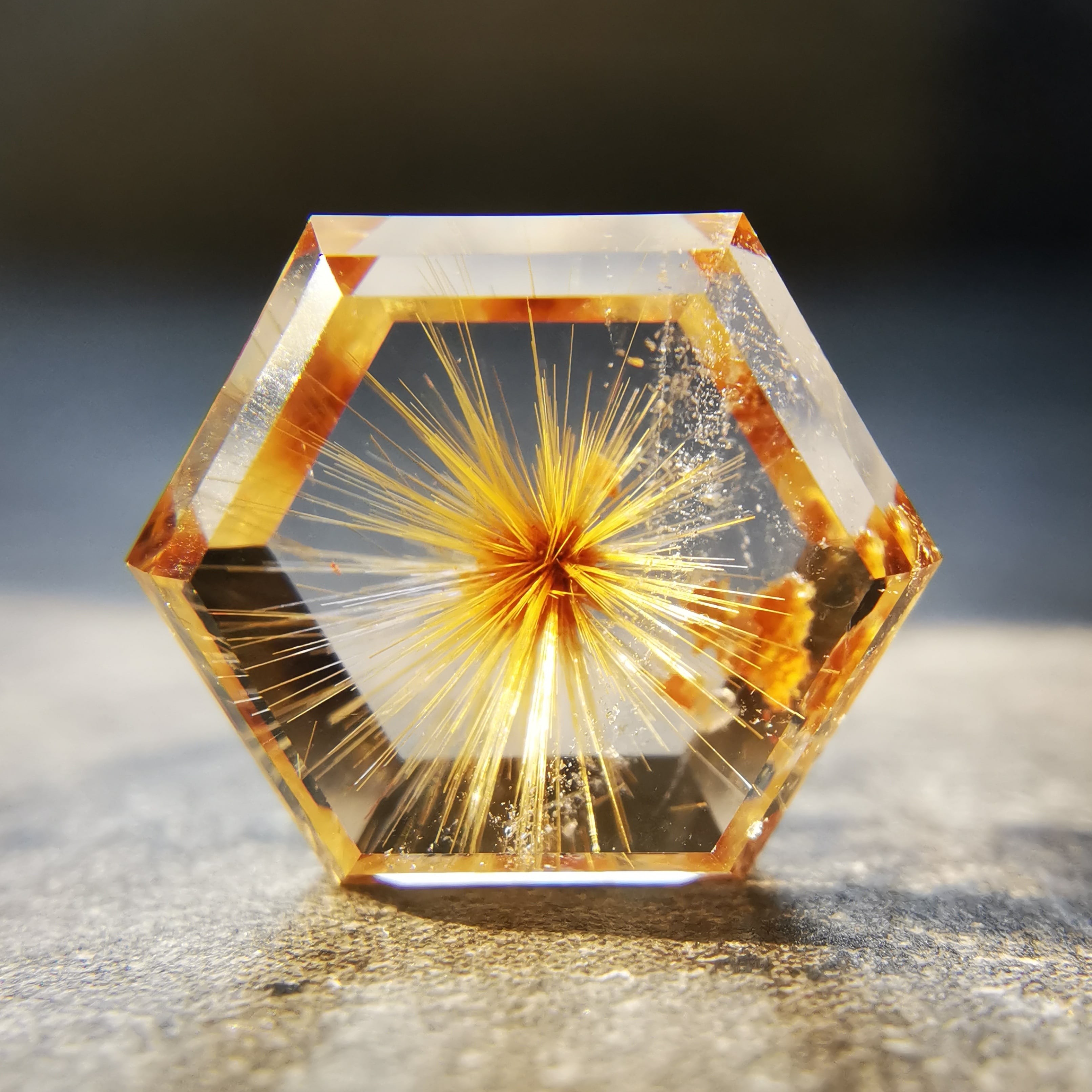 フラワールチルクォーツ 2.97ct / I-1011M フラワールチルクォーツ 2.97ct / I-1011M
