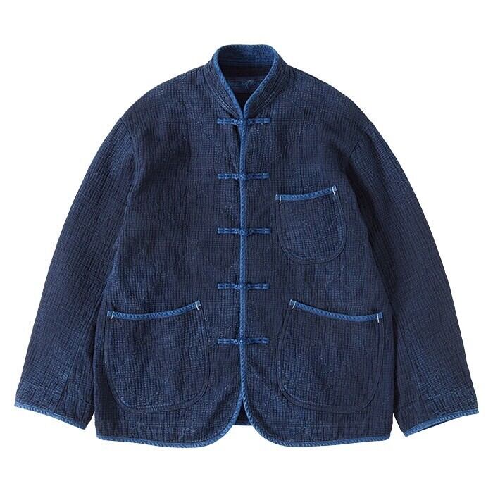 NEW SASHIKO LIGHT CHINESE JACKET -2024AW- | 【OFFICIAL】PORTER 
