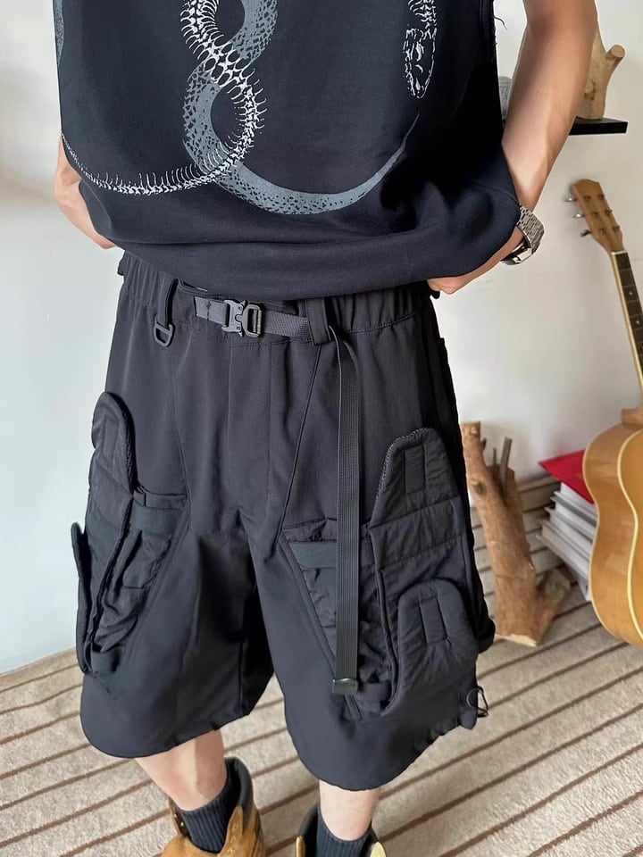 VIP コブラバックルベルト マグポケットショートパンツ | テックウェア