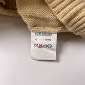 Karl Helmut カールヘルム デザイン ウールニット セーター ベージュ