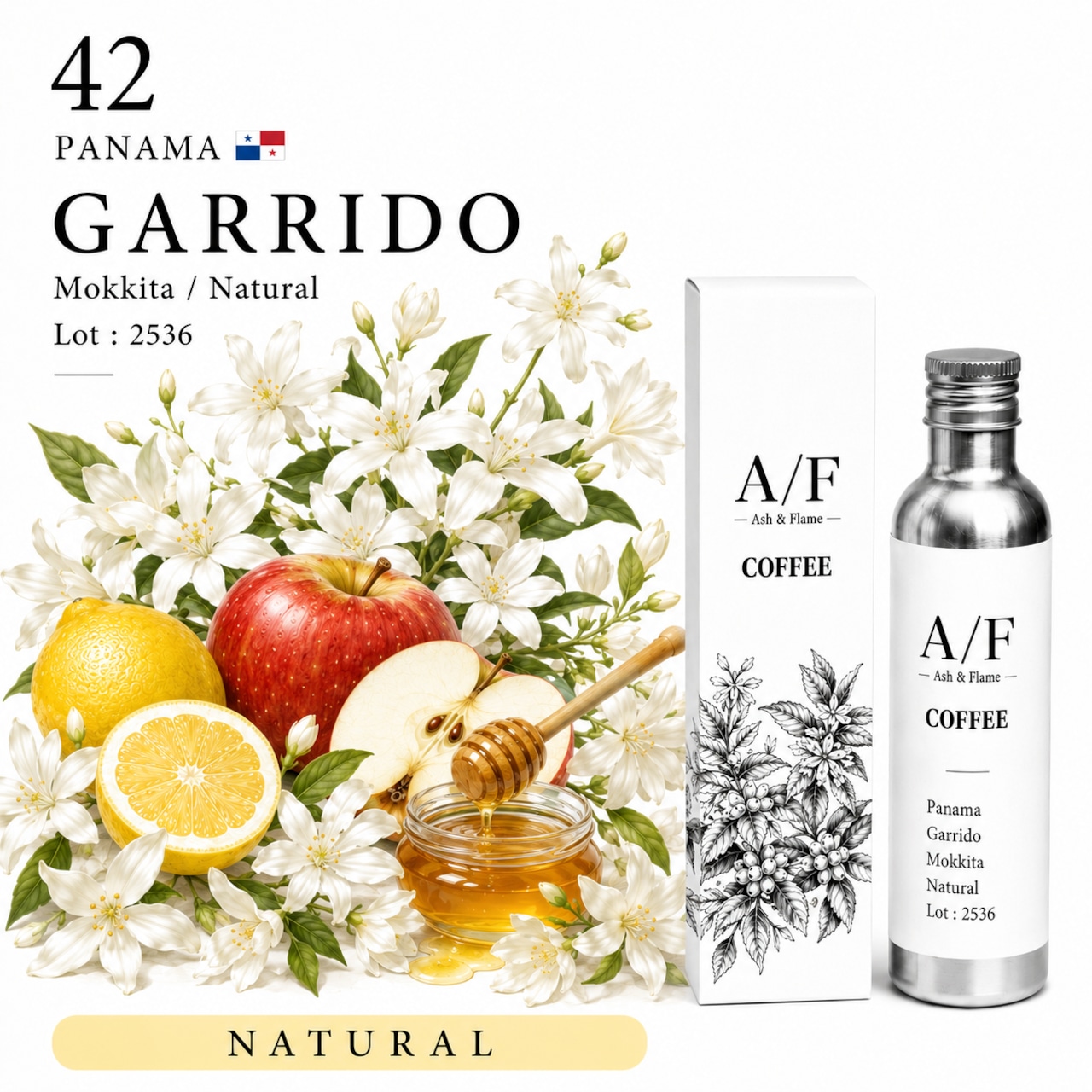 Panama Garrido Mokkita（Natural）Lot : 2536の商品写真