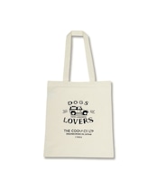 【直営限定ITEM】DOGS & LOVERS プリントトートバッグ (IVORY) CQ-48522H