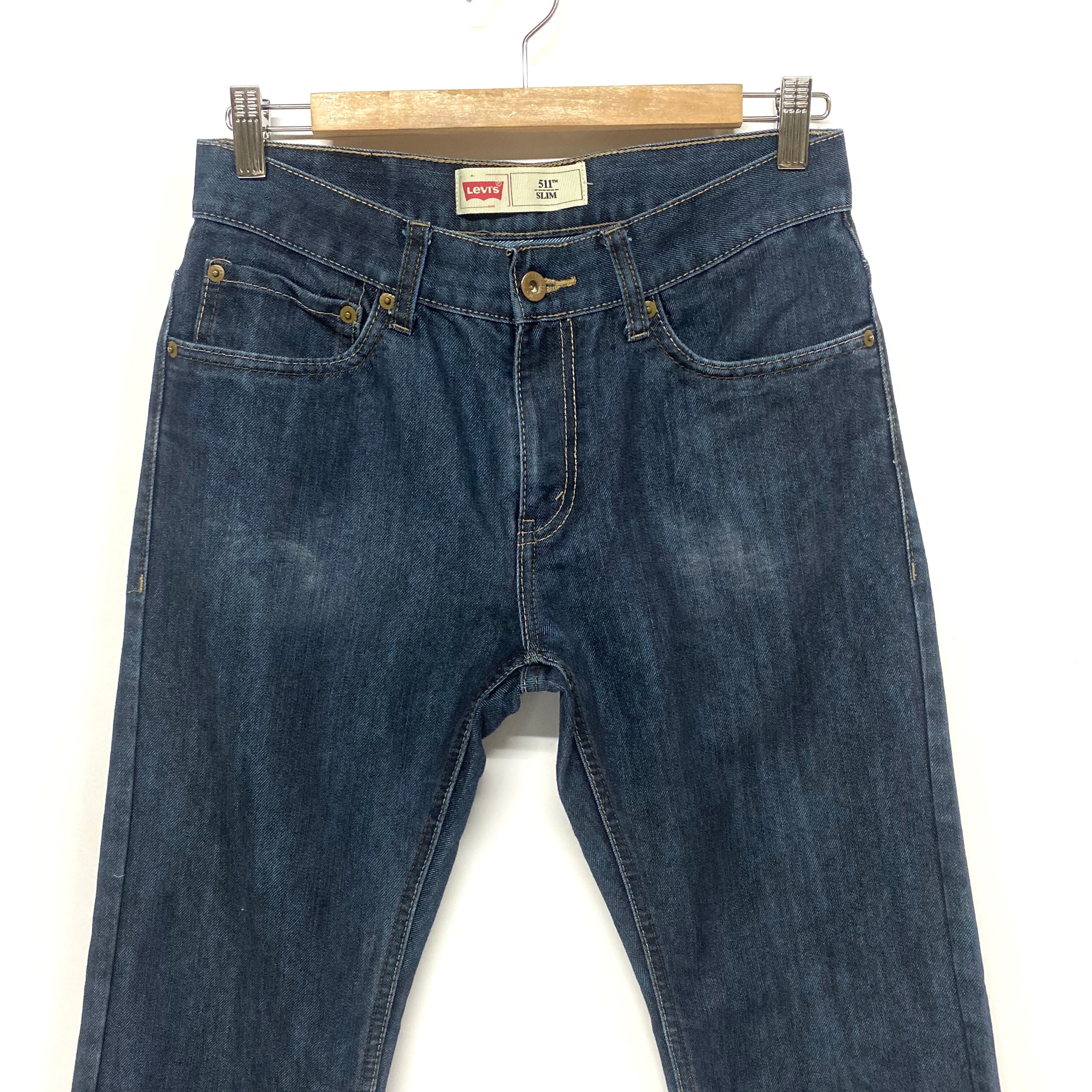 Levi's リーバイス 511 スキニー デニムパンツ メンズW29 古着【デニム ...