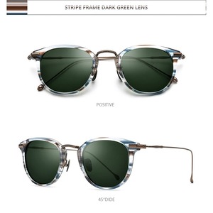 Titanium Acetate Boston Sunglasses / チタン アセテート ボストン サングラス