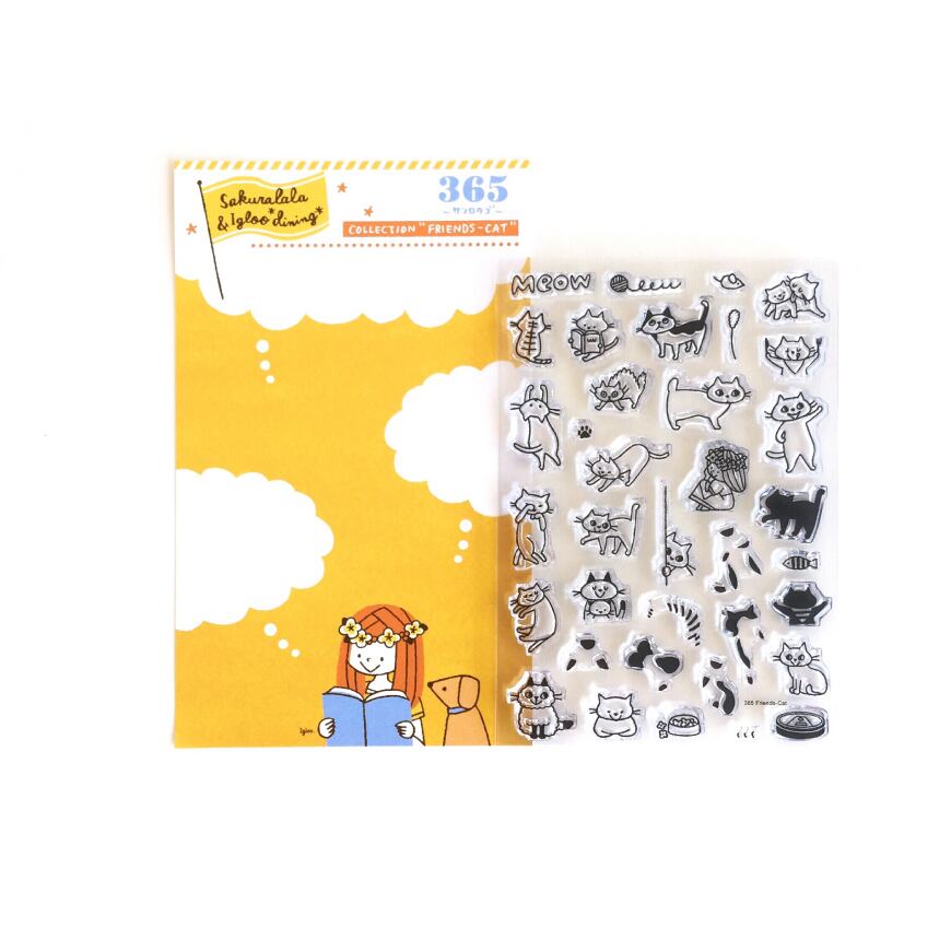 sakuralala クリアスタンプ 365036 | パピアプラッツBASE店