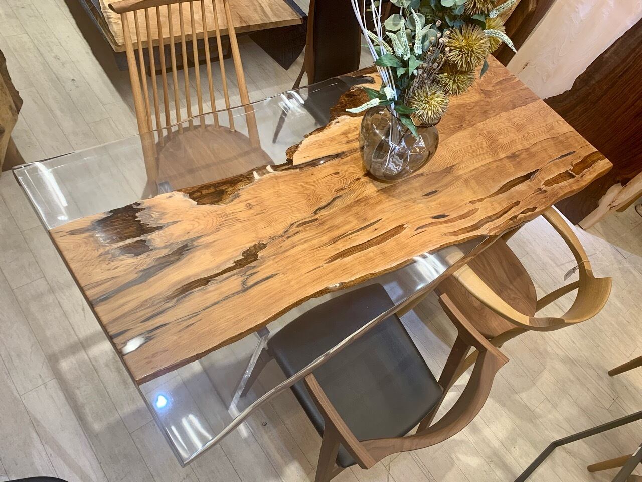 屋久杉 家具材 棚板 インテリア （一枚板テーブル 屋久杉(やくすぎ 