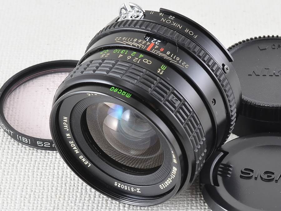 SIGMA (シグマ) MINI WIDE 28mm 1:2.8 MULTI COATED Nikon Fマウント ...