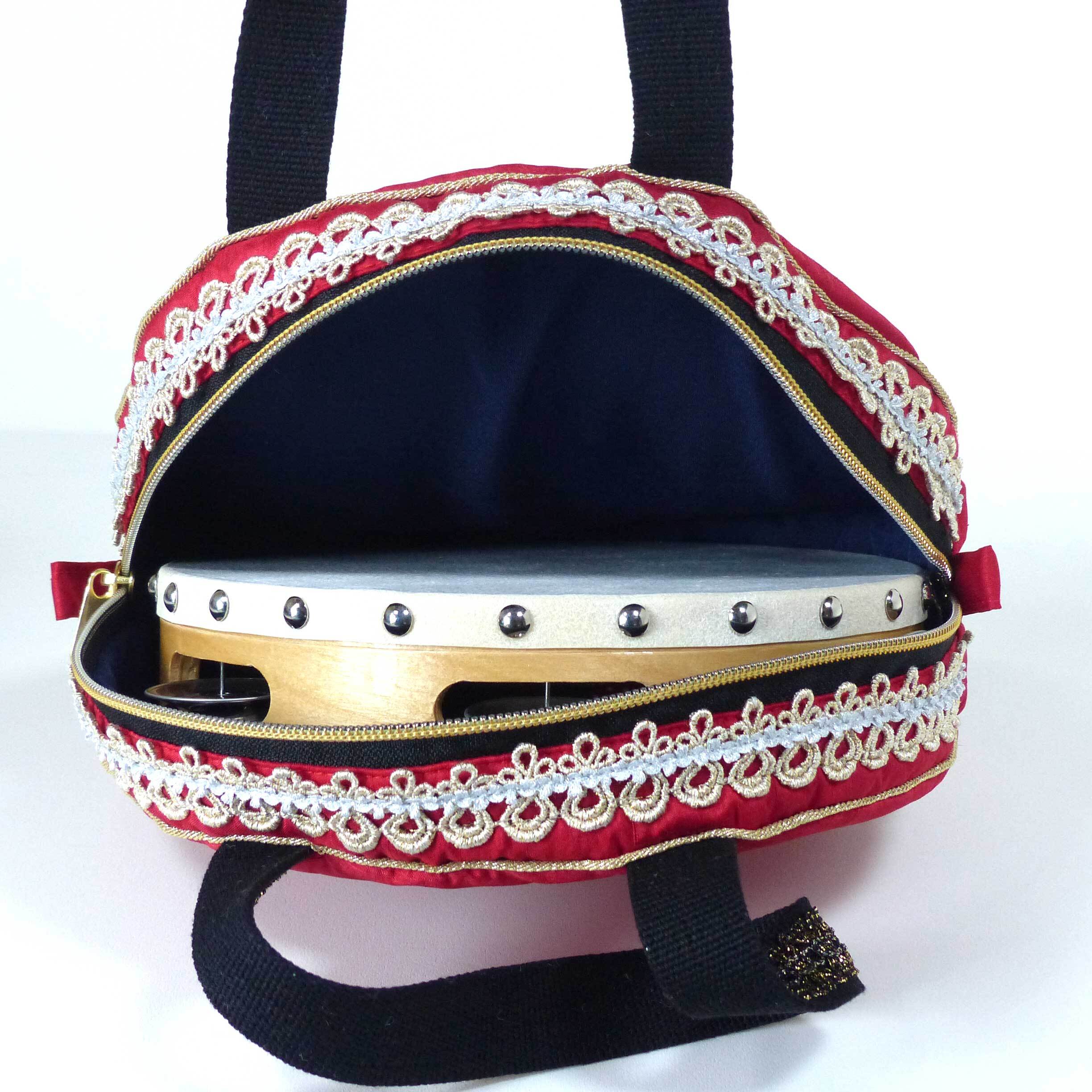 タンバリンケース 21cm：チェリー | grunex