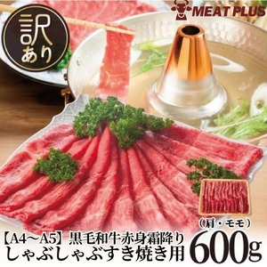 黒毛和牛赤身スライス600g【A4~A5九州産】ファミリーで食べきるのにちょうど良い量!