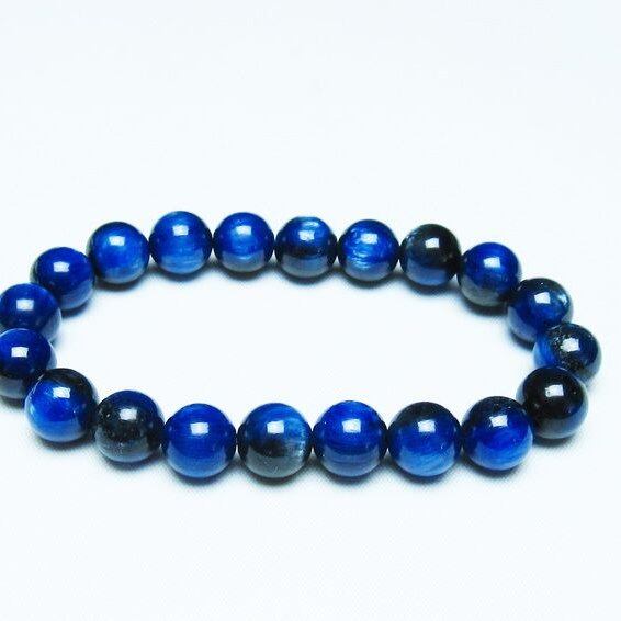 カイヤナイト ブレスレット 10mm 一点物 メール便可 [M便 1/10] 111-48076