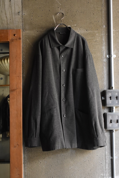 OK/80-90's brushed shirt jacket. MADE IN Turkey