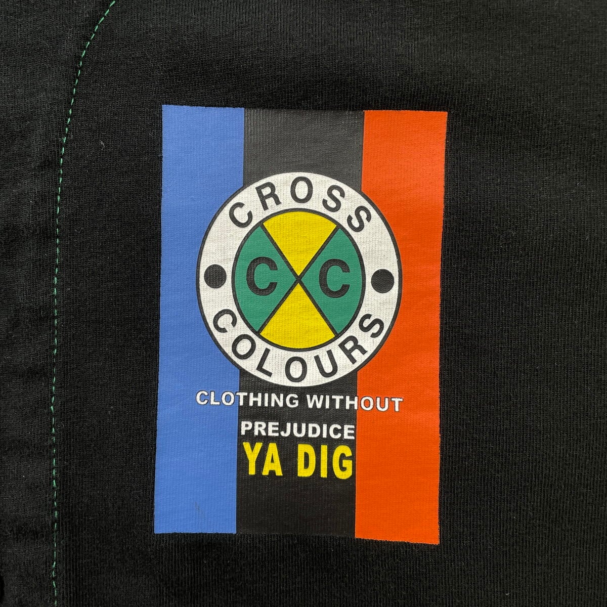 CROSS COLOURS クロスカラーズ クレイジーカラー ベースボールシャツ