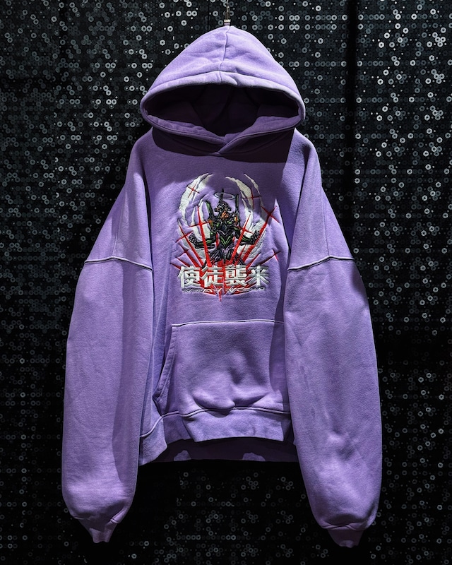 【ÆIEM】EVANGELION Unit-01 “Angel’s Assault” full embroidery hoodie pullover