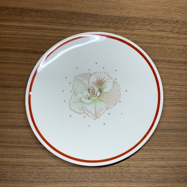 スージークーパー「アザレア プレート16.3cm」イギリス製 ボーンチャイナ つつじ ヴィンテージ susie cooper A