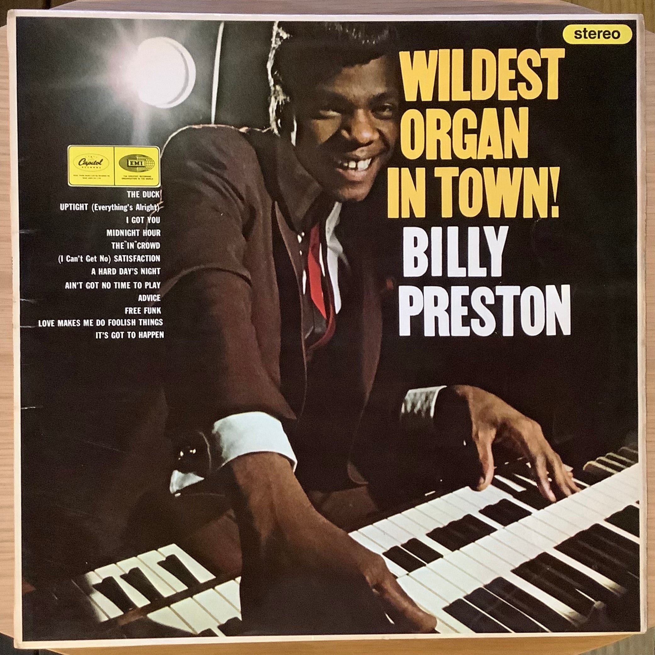 BILLY　Soul　Records　PRESTON　WILDEST　TOWN　ORGAN　IN　Plastic