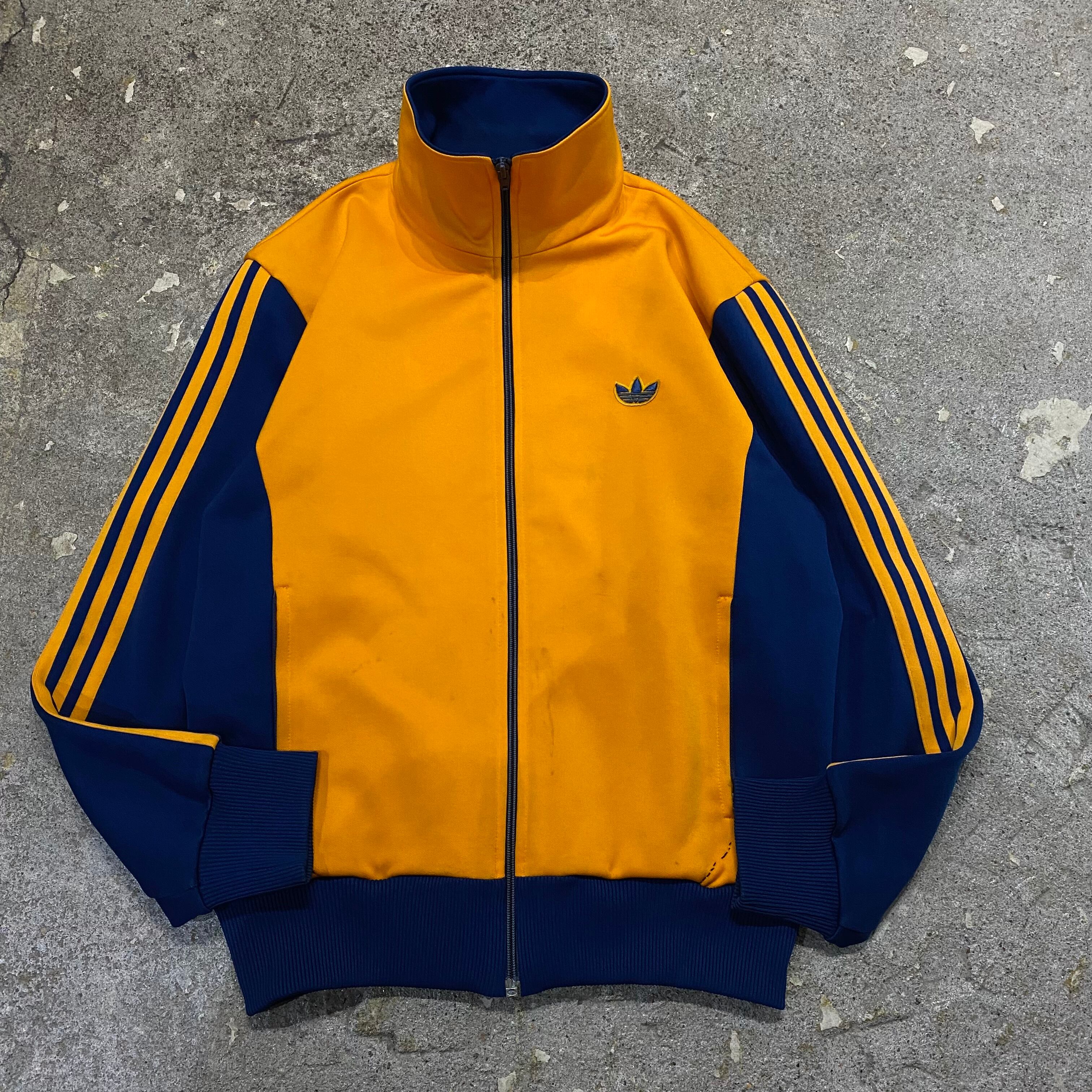 70s adidas hi-neck track jacket | What