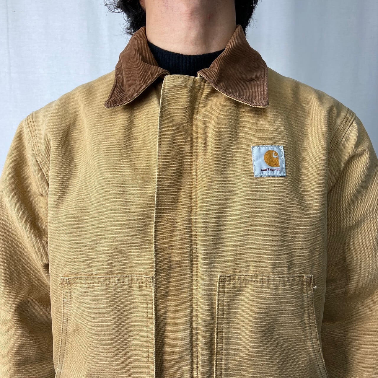 90年代 Carhartt カーハート ダック地 トラディショナルジャケット