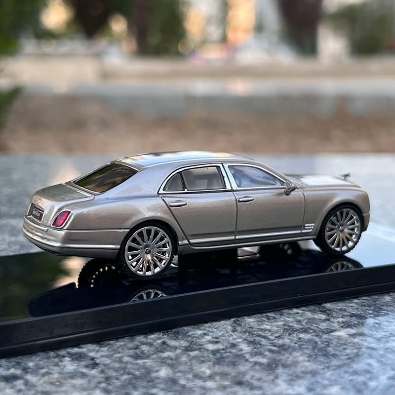 SC 1:64 ベントレー ミュルザンヌ スピード シルバー 合金