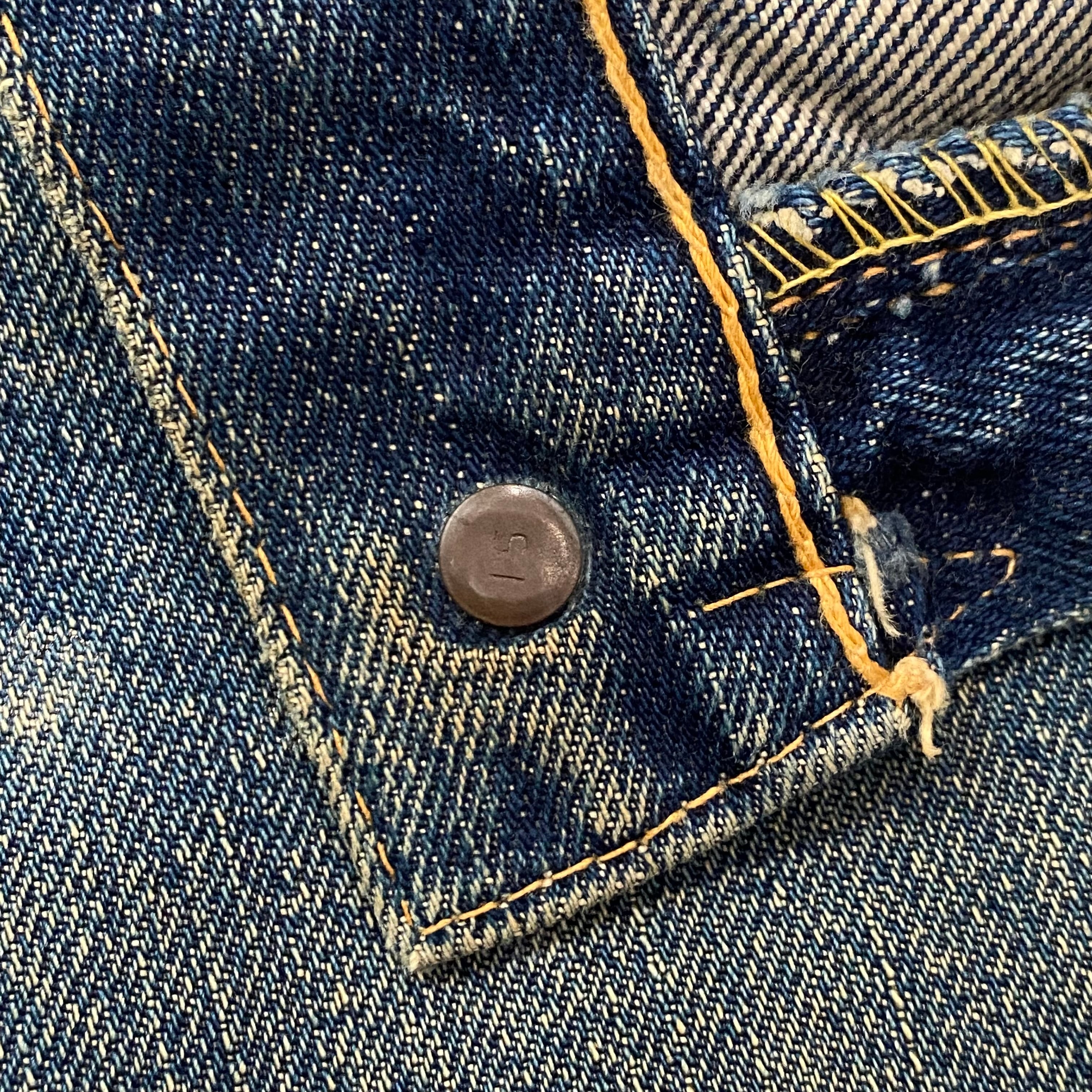 50s リーバイス　553zxx 50s Levis 551ZXX Denim Jeans Guara 50年代 リーバイス 551ZXX デニム