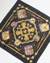 〈Hermès〉Carres 90 Scarf -Garde Nationale-