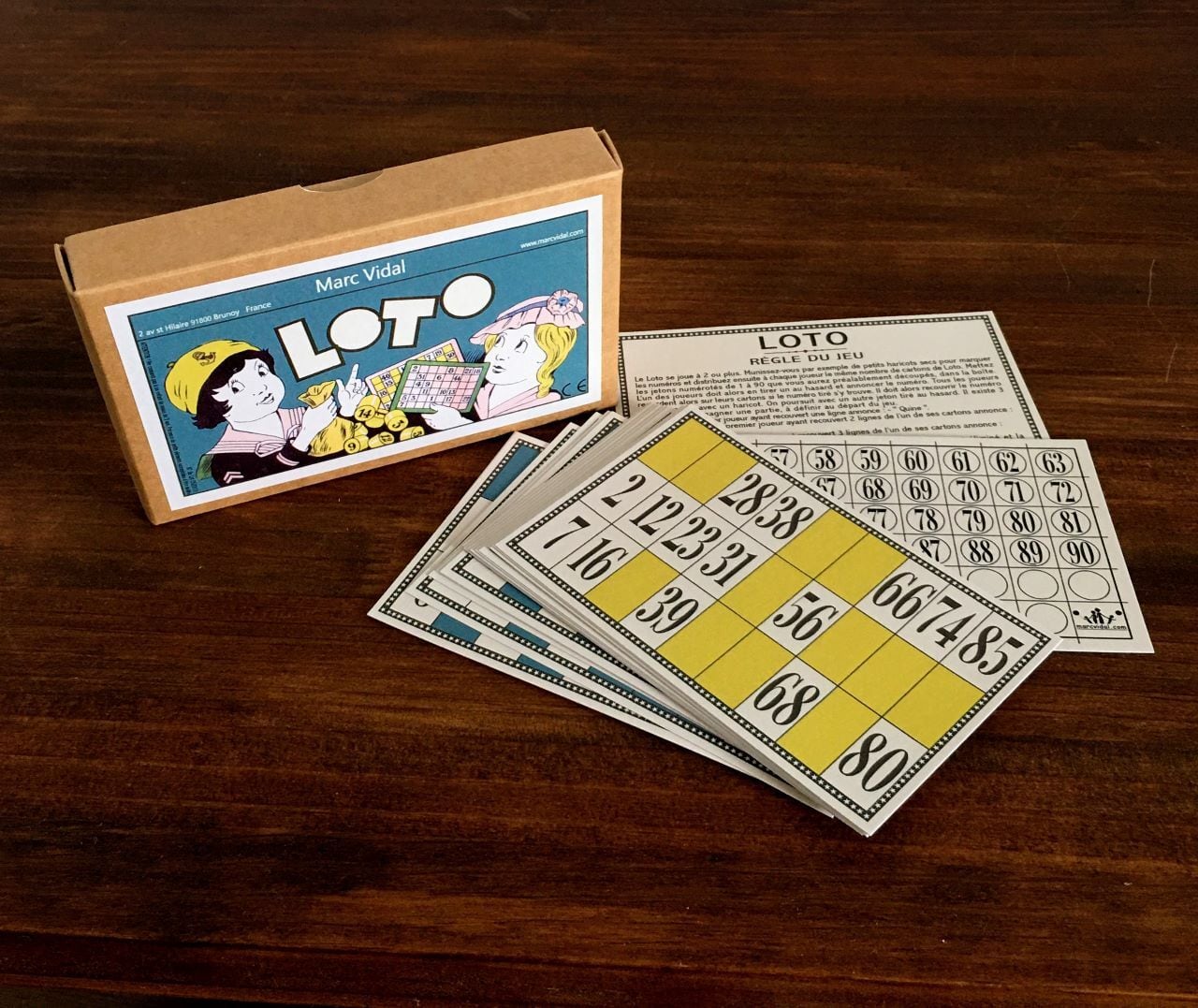 カードゲーム 『 LOTO ロト』 パリ雑貨/フレンチレトロ フランスMarc