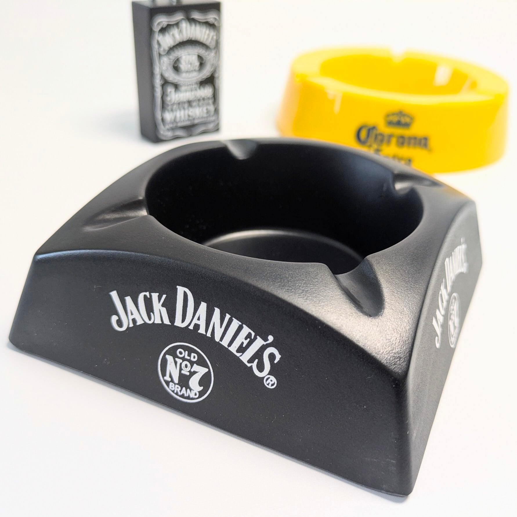 【 ジャックダニエル（Jack Daniel's）】灰皿 アシュトレイ〚アメリカン雑貨 アメトイ〛