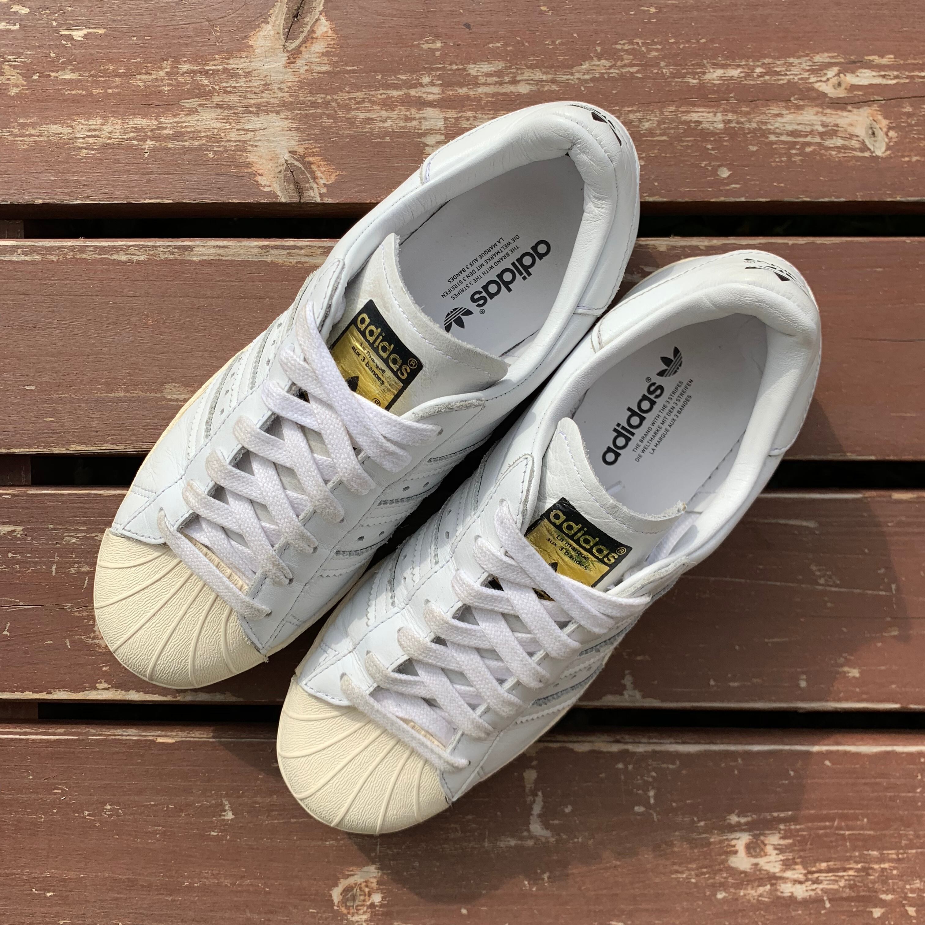 ☆美品☆24㎝☆adidas スーパースター80s VIN アディダス W553 adidas SS80s VIN DLX アディダス スーパースター80s ヴィンテージ