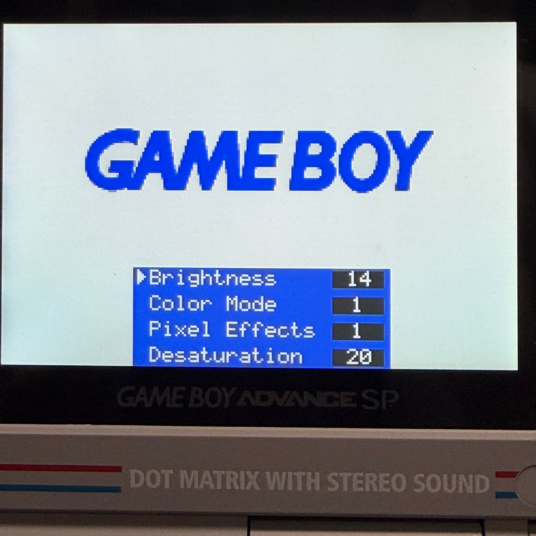 GBASP IPSカスタム（完成品） | ヒミツノバ®｜ゲームボーイのバック