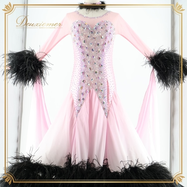 社交ダンス 衣装 スタンダードドレス ワンピース ドレス 黒 ピンク ファー フェザー デモ 競技 ダンス パーティ 発表会 かわいい ゴージャス 明るい 大きめ ブラック系 ピンク系 エレガント 競技用 ダンスパフォーマンス 上品 社交ダンス 衣装 スタンダードドレス ワンピース ドレス 黒 ピンク ファー フェザー デモ 競技 ダンス パーティ 発表会 かわいい ゴージャス 明るい 大きめ ブラック系 ピンク系 エレガント 競技用 ダンスパフォーマンス 上品