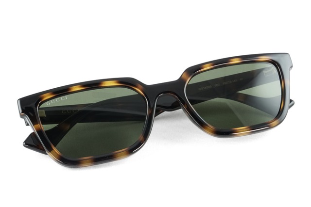 GUCCI サングラス GG1539S 002 スクエア テキストロゴ メンズ レディース アジアンフィット グッチ ITALY イタリア製 正規品-4枚目