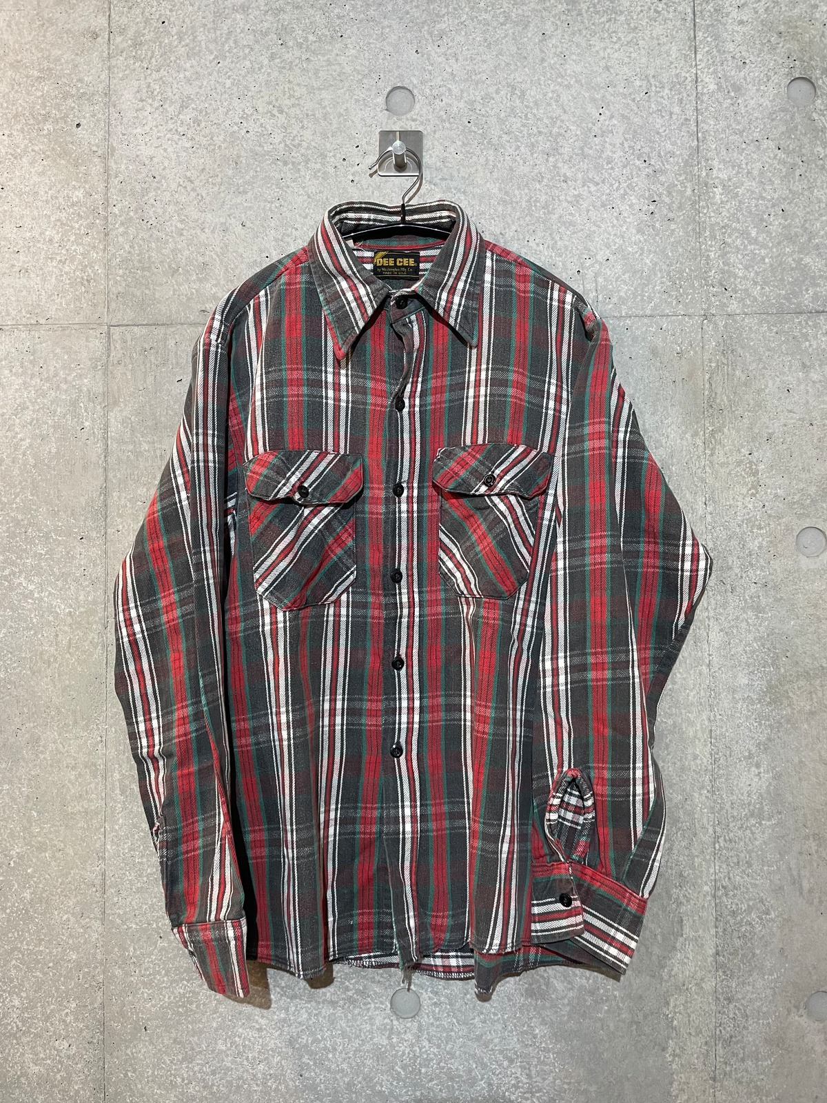 70s DEE CEE heavy flannel shirt M USA | moonbirds vintage