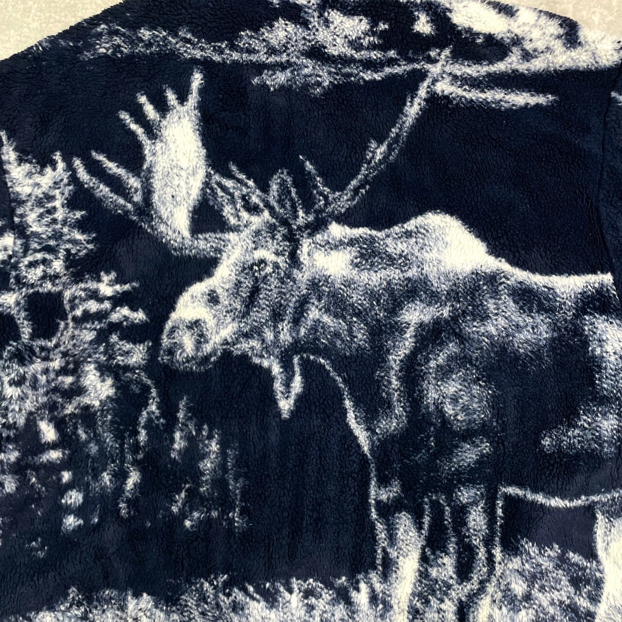 90年代 Art Unlimited アニマル柄 フリースジャケット メンズL相当