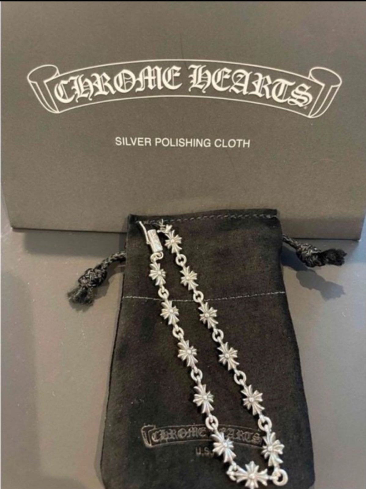 CHROME HEARTS クロムハーツ ブレスレット タイニーE CHプラス ブレスレット