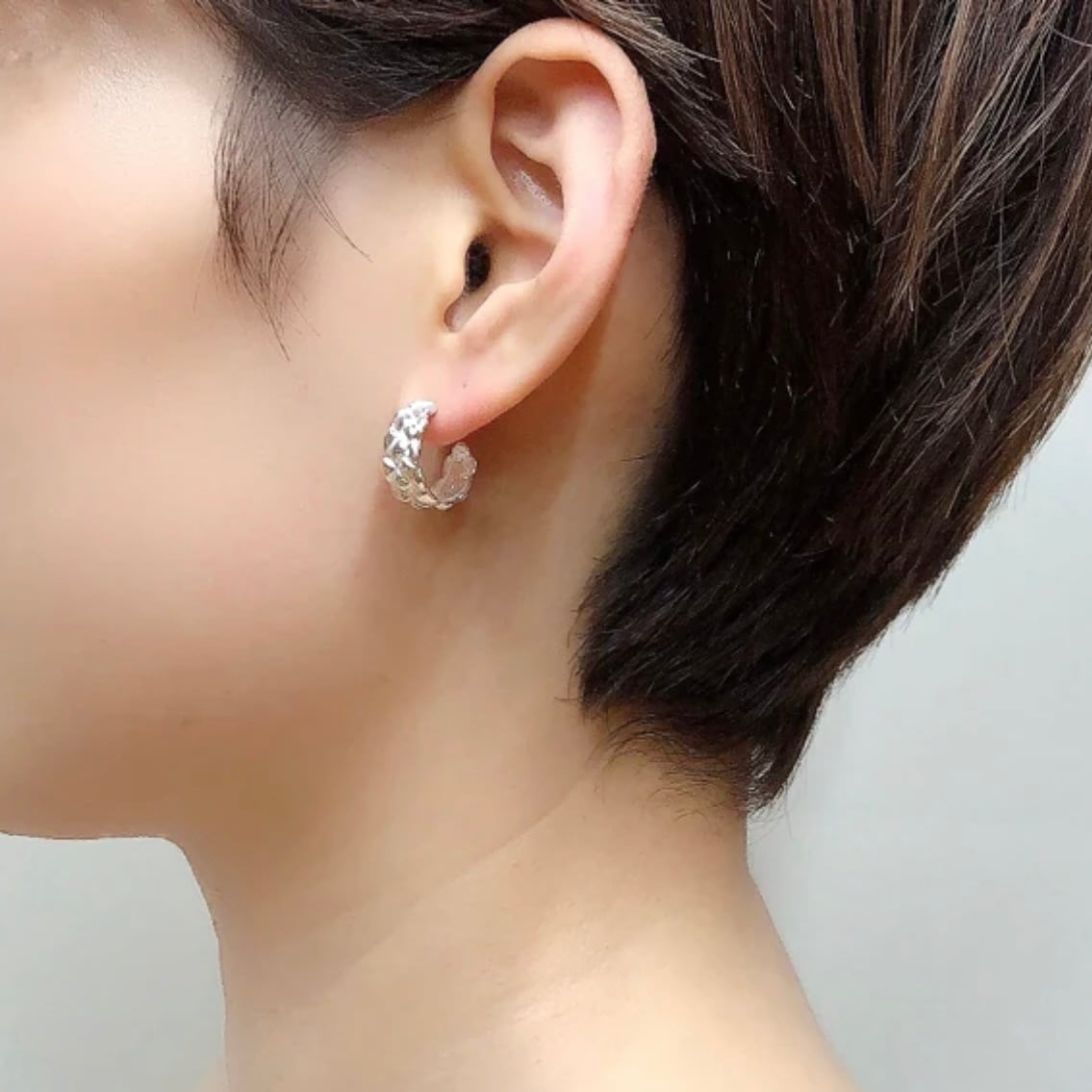 KAORU カオル シルバーピアス KAORU ミモザ ピアス L／シルバー KAORU