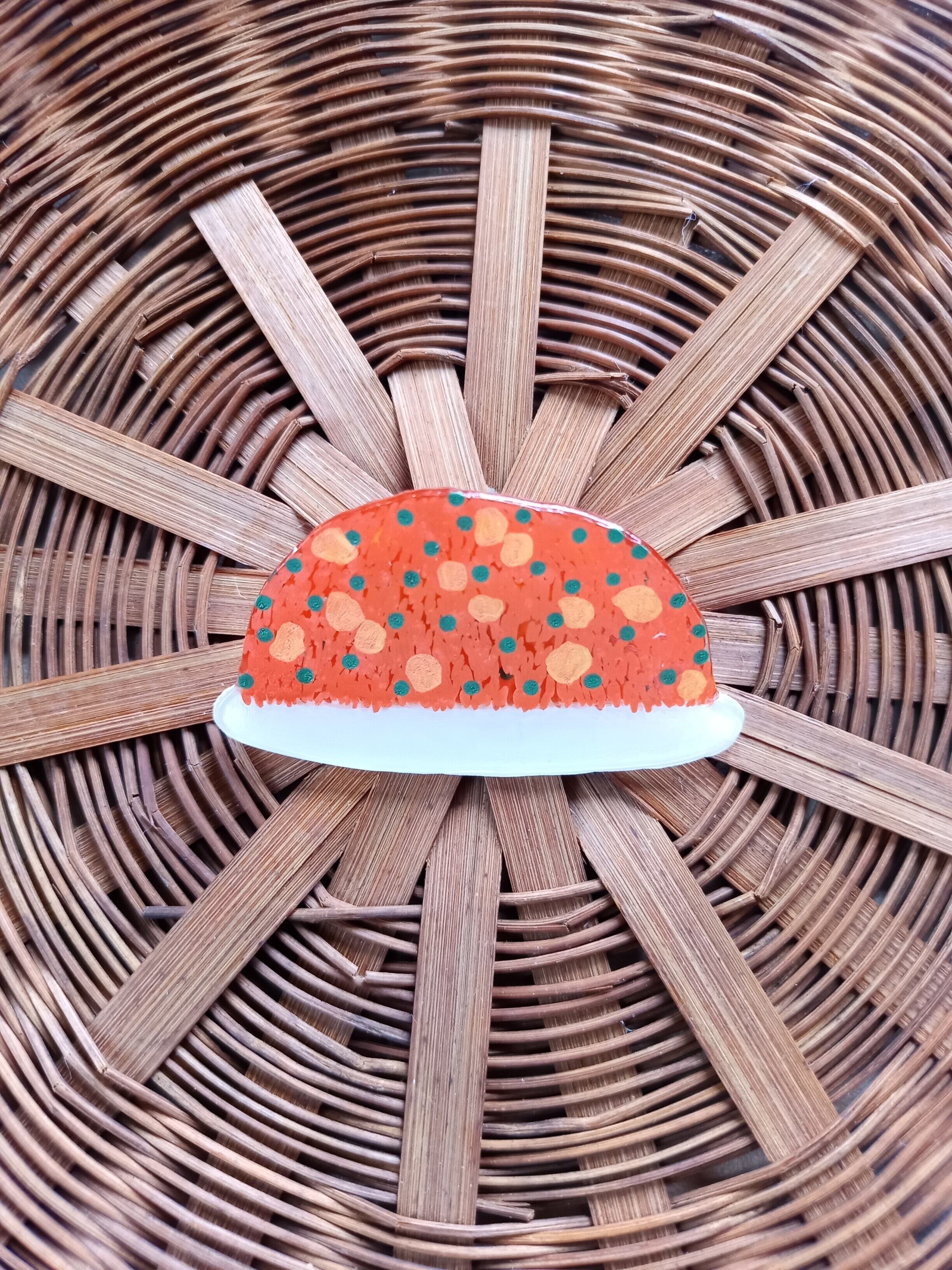 ヘンテコ ブローチ 「チキンライス」