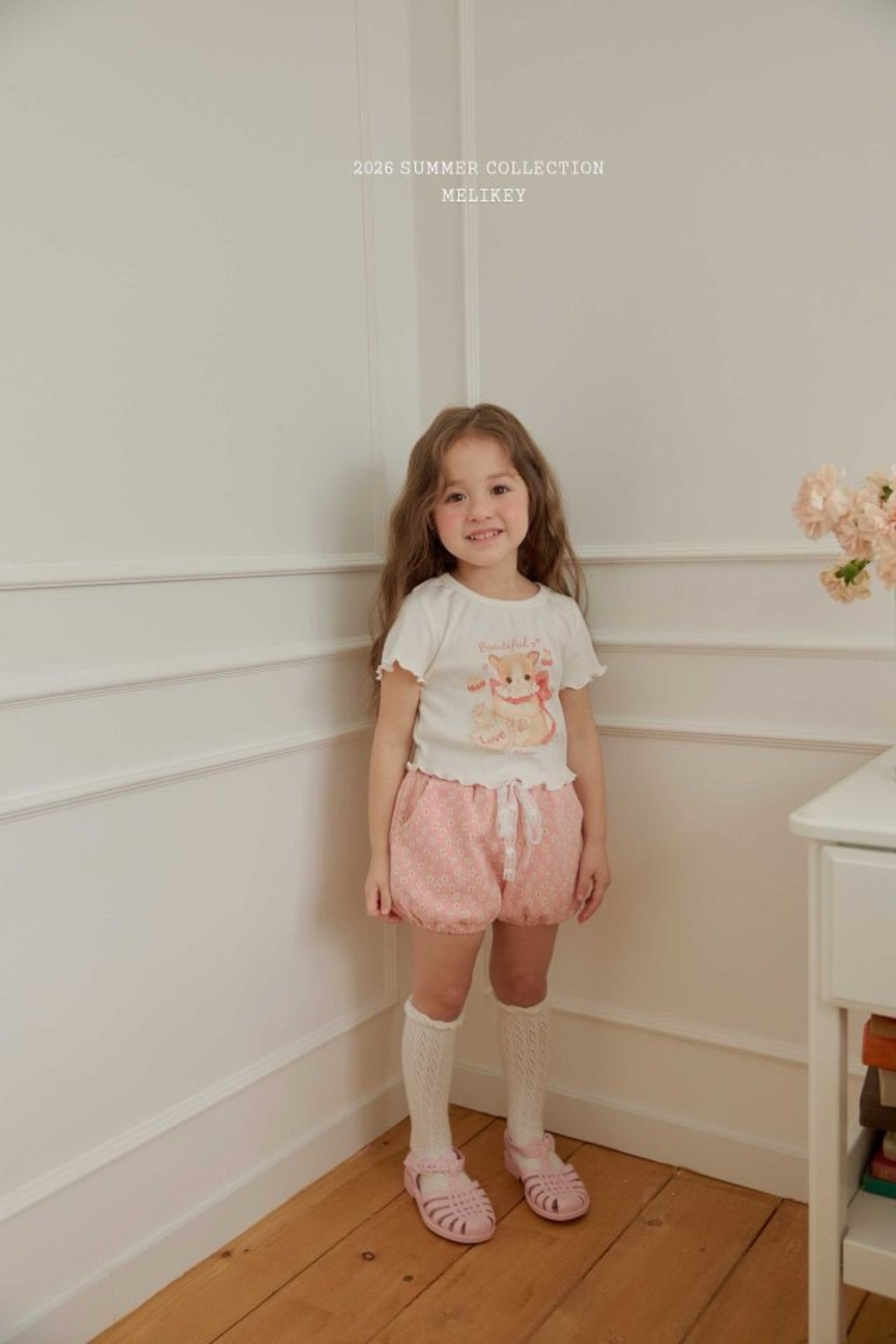 [MELIKEY] Mini Daisy Pants / [미라이키] 미니데이지팬츠
