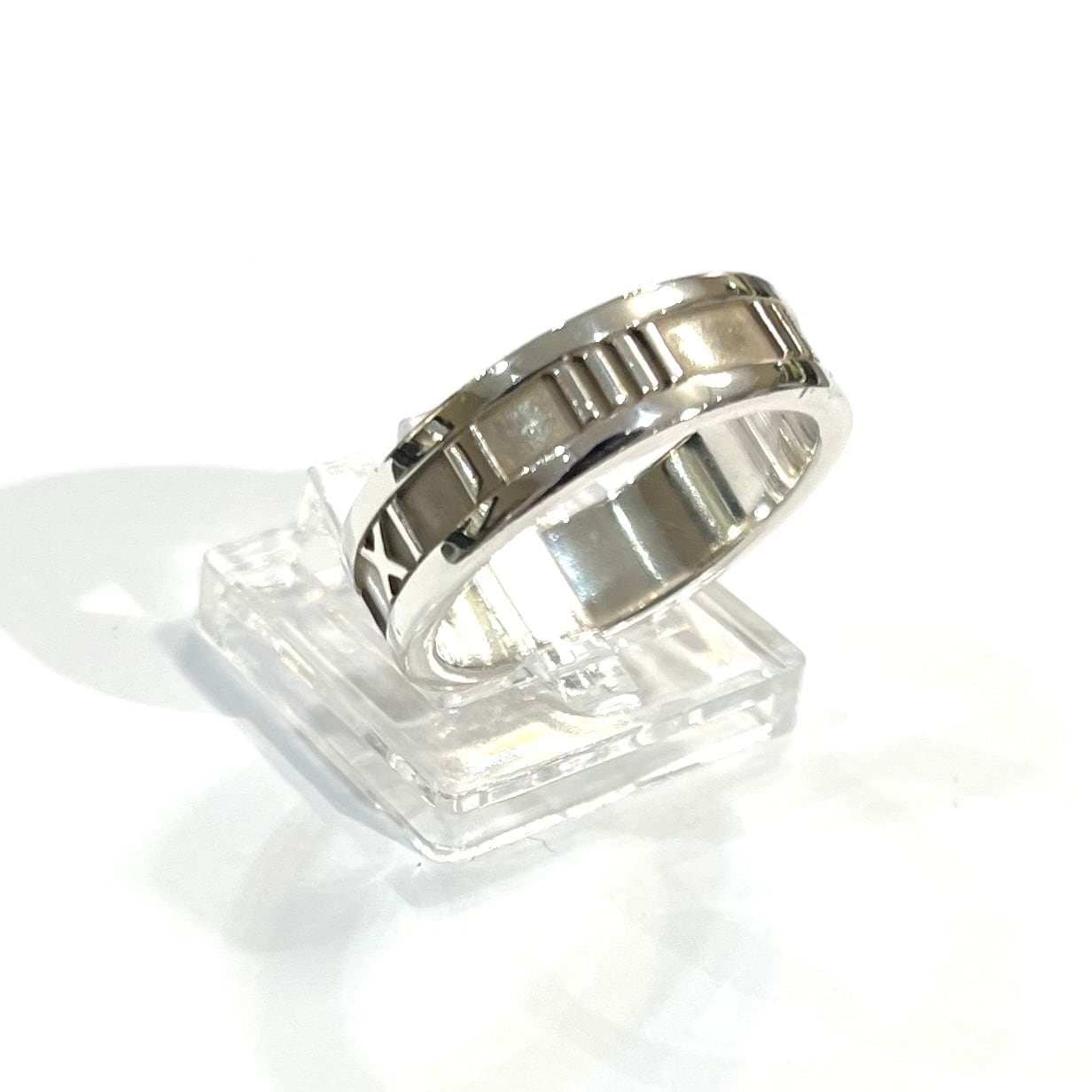 TIFFANY&CO】【18.5号】2841 時を纏う シルバー925号アトラスリング