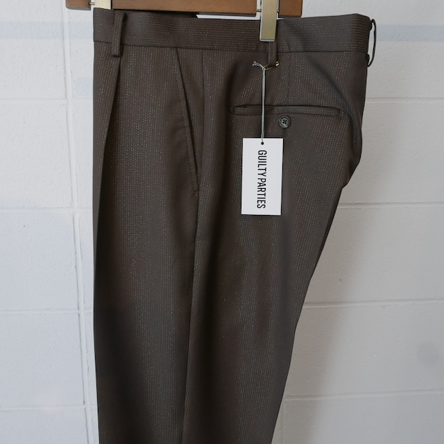 WACKOMARIA PLEATED TROUSERS (TYPE-1)