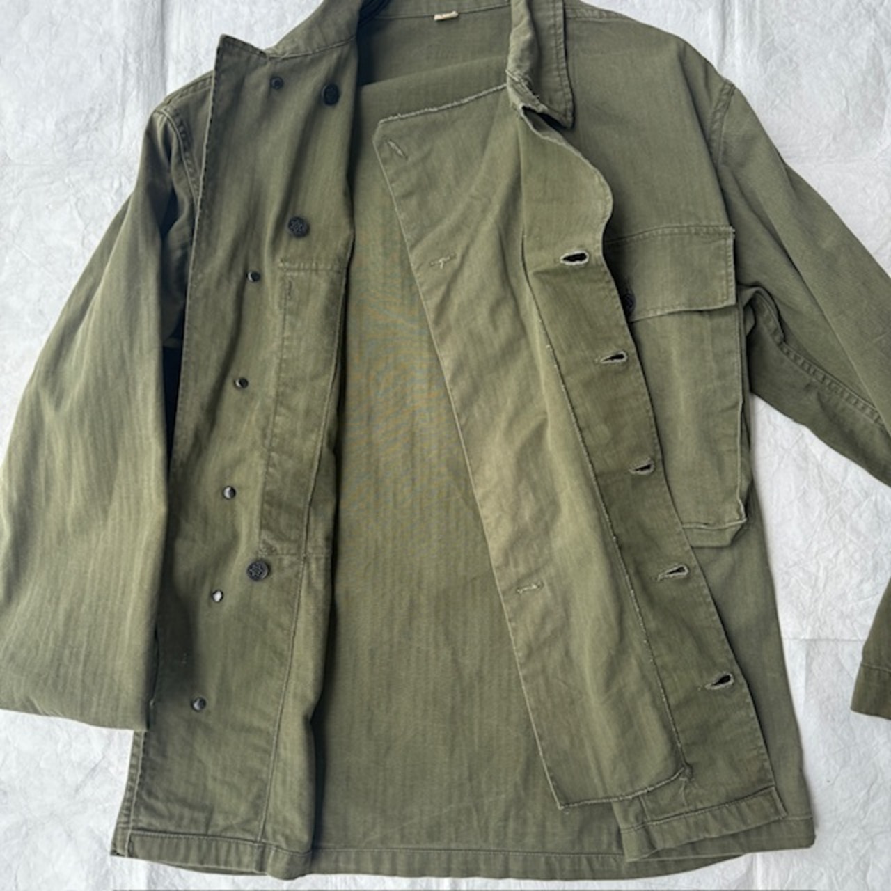 US Army M-43 HBT ジャケット 36R 40s 画像6