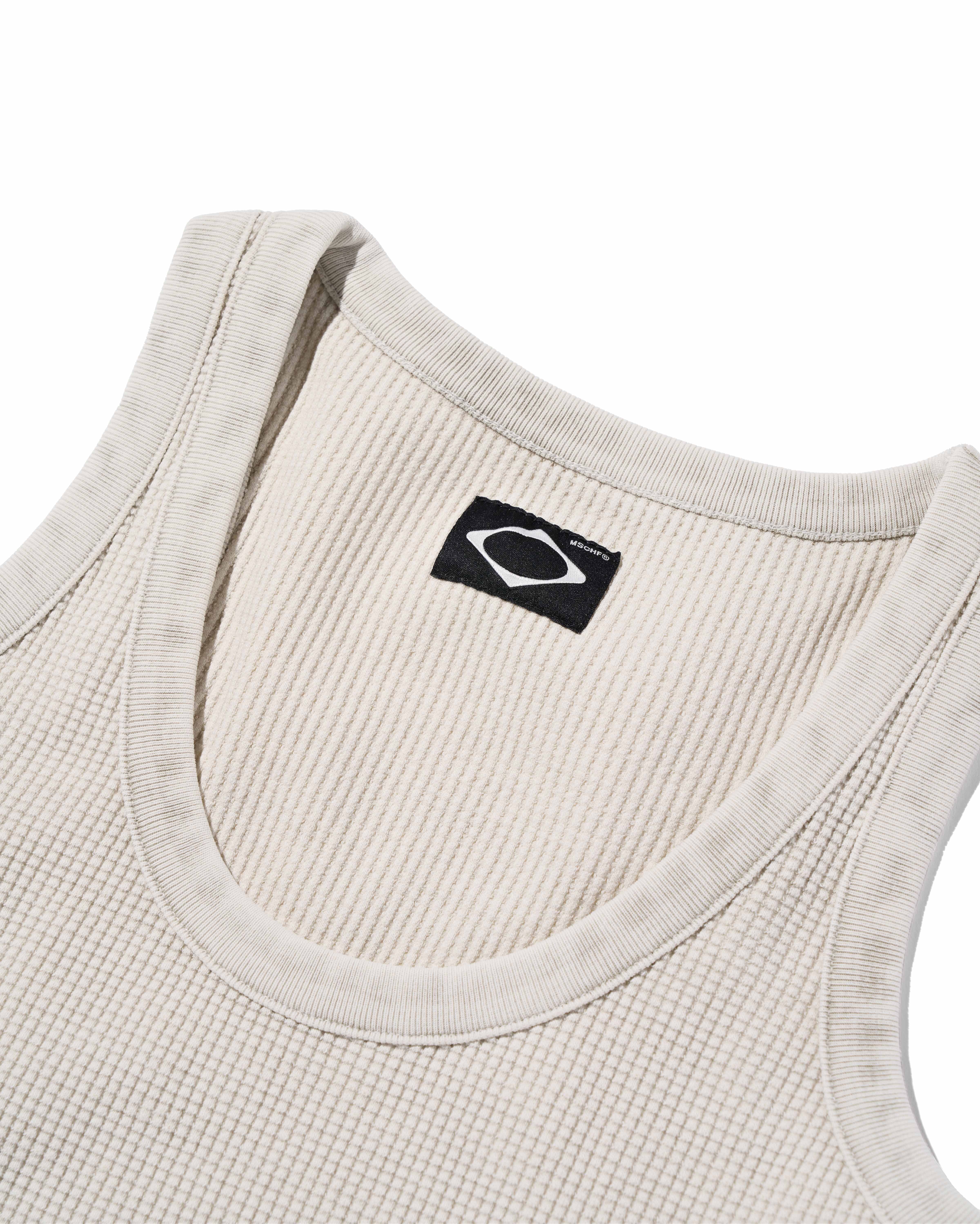 MSCHF] LAYERED WAFFLE HOODIE SET_BLEACHED BEIGE ミスチーフ 正規品