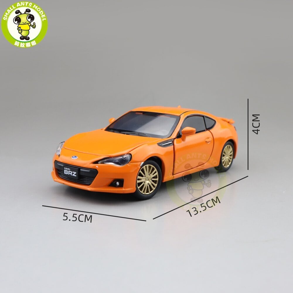 ハイストーリー スバル BRZ STI 1/43 模型 カーキ 後期 ZC6