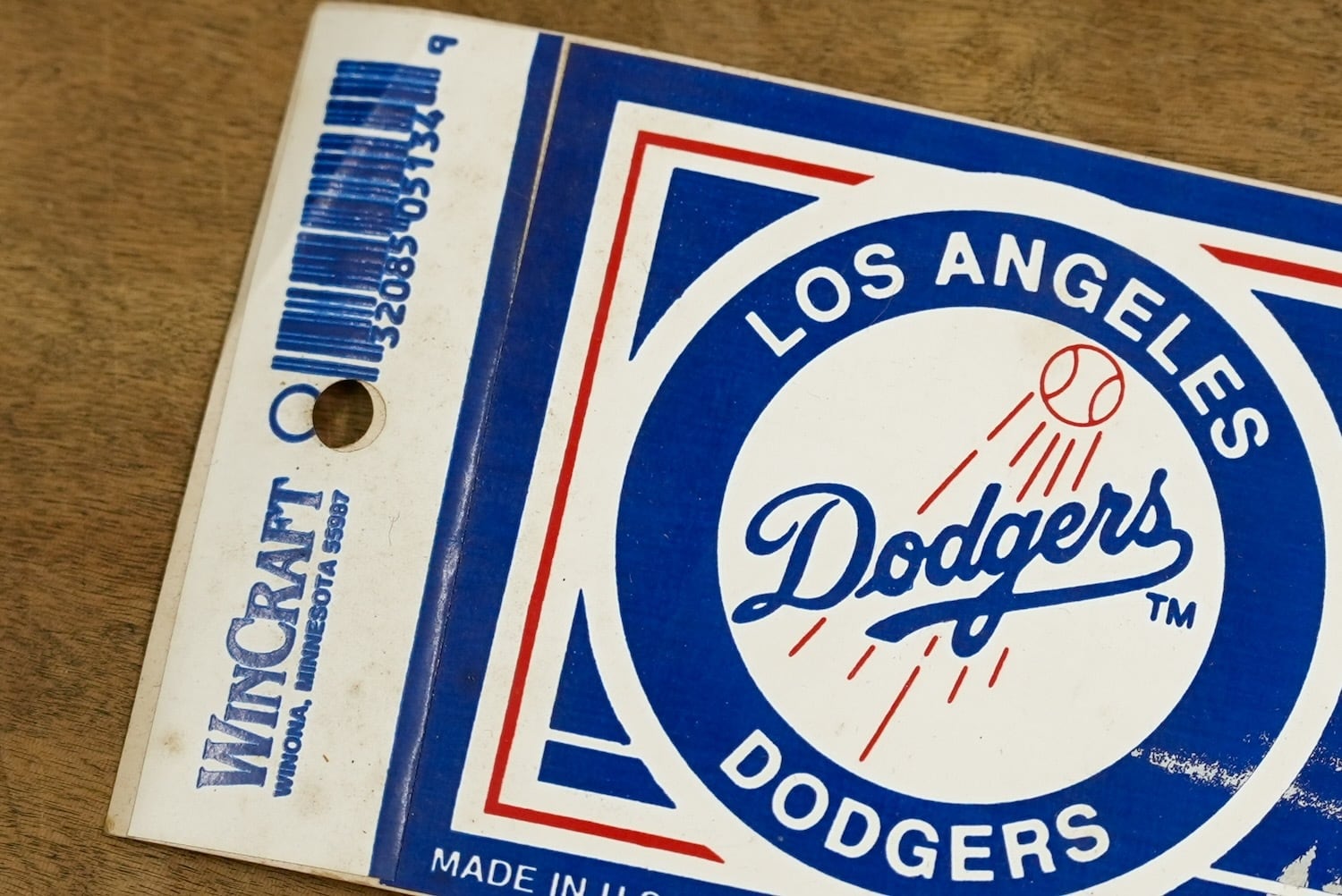 4332M2 Los Angels Dodgers 1988 World Champion Win Craft Sticker