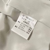 YUKI TORII ユキトリイ 総柄 半袖 シフォン ワンピース 38 /レディース/日本製/グレー系