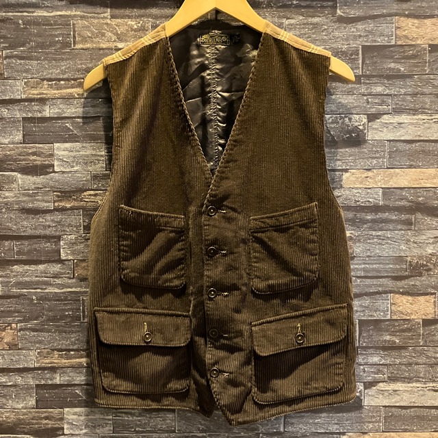 RRL CORDUROY WORK VEST