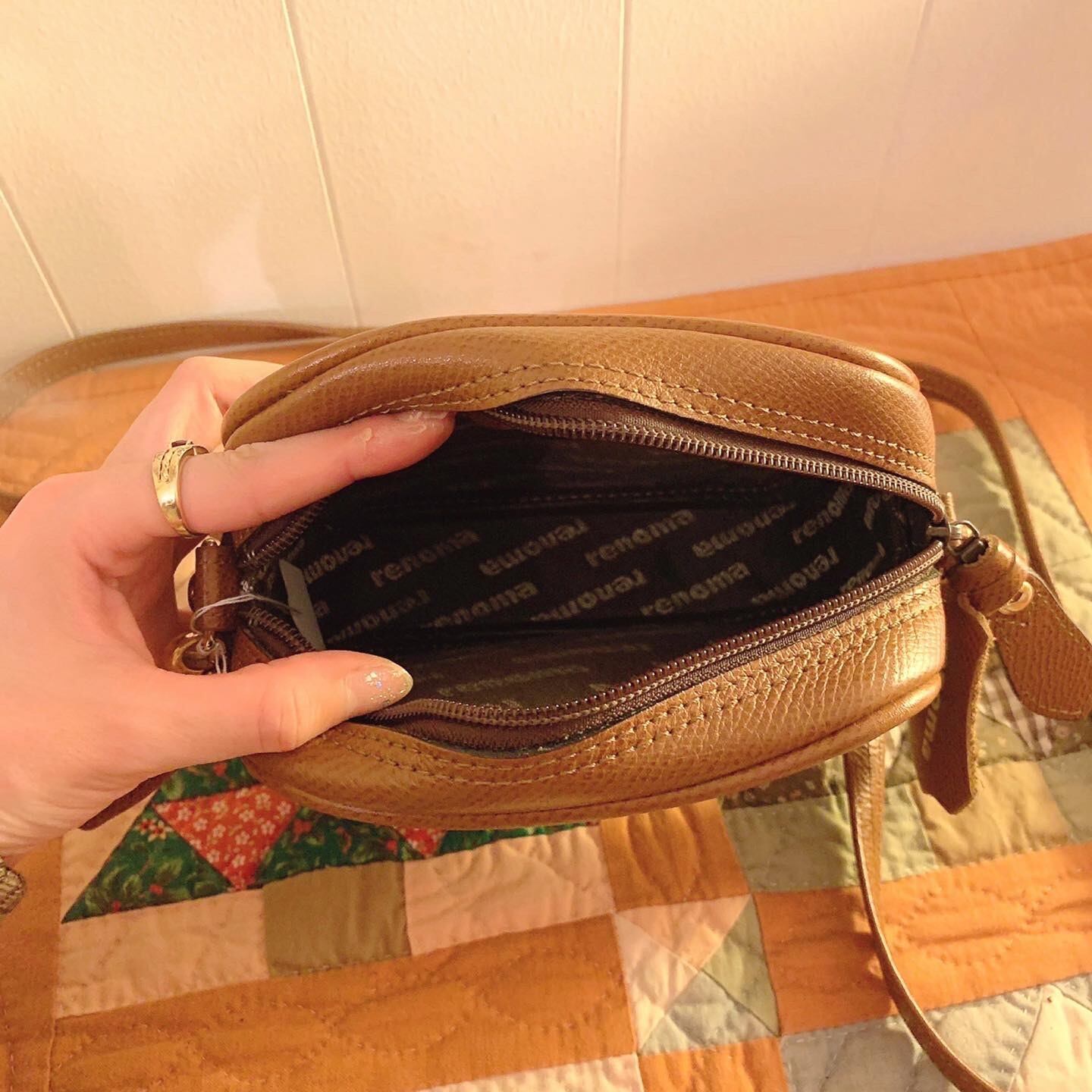 renoma / mini square shoulder bag