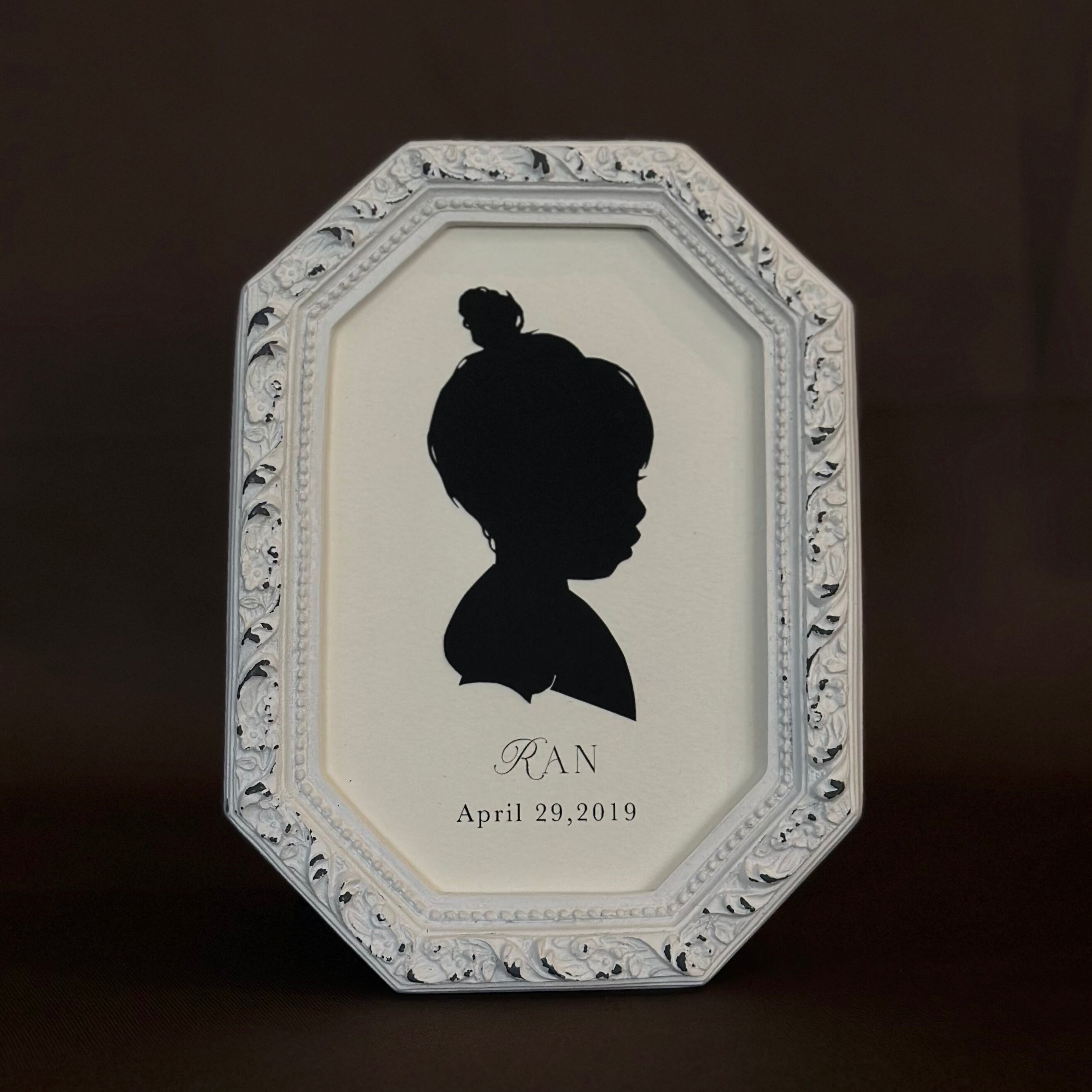 Silhouette Frame|ホワイトオクタゴン