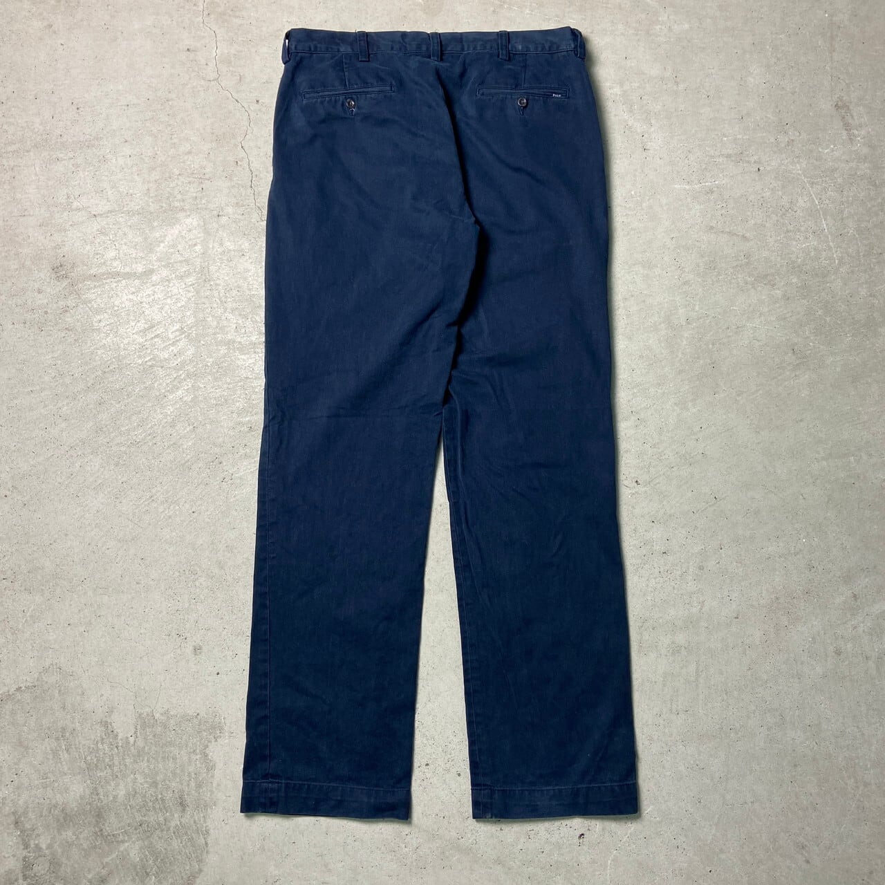 ポロバイラルフローレン W32 ポロチノ アンドリュー チノパン 紺 13660 Polo Ralph Lauren ポロラルフローレン チノパンツ ポロチノ